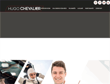 Tablet Screenshot of hugo-chevalier.com